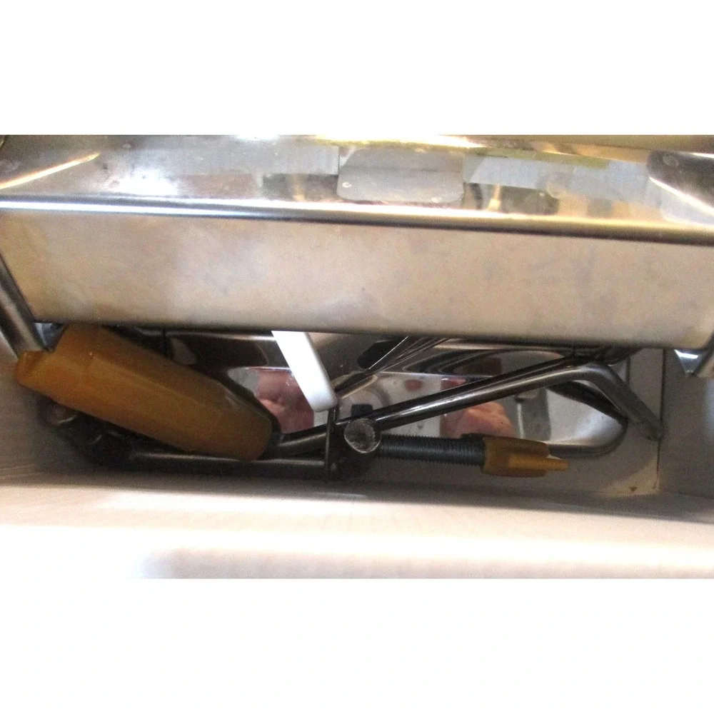 Norpro 1049 Stainless Steel Pasta Machine Manual Roller Cutter Set Used in Box